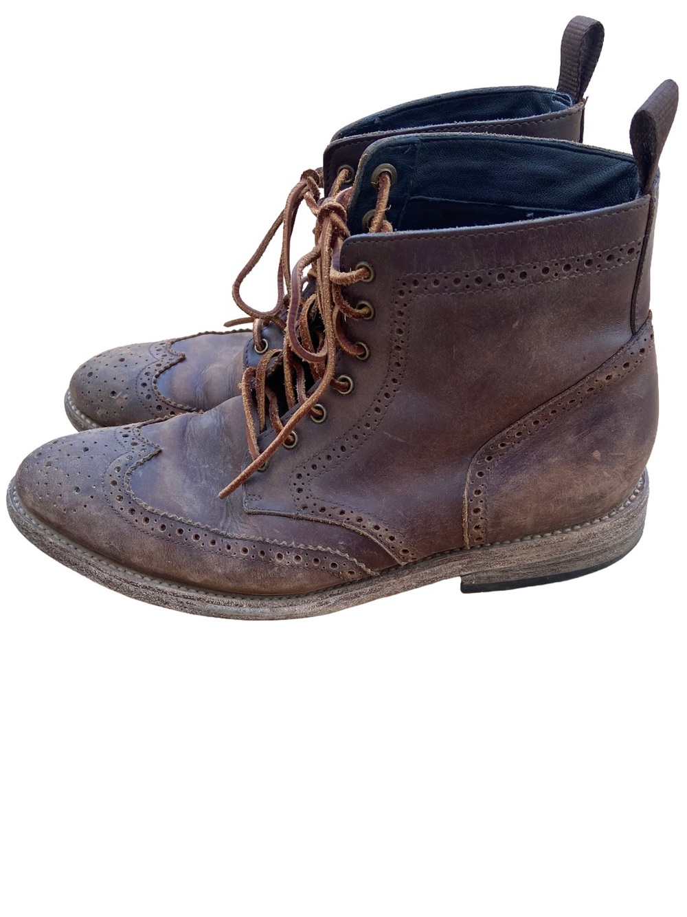 Thursday Boot Company Men’s Wingtip Lace-Up Boots